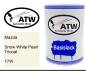 Preview: Mazda, Snow White Pearl Tricoat, 17W: 500ml Lackdose, von ATW Autoteile West.